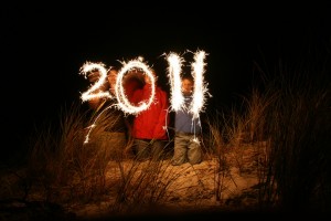 New year sparklers