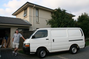 the day we bought the van